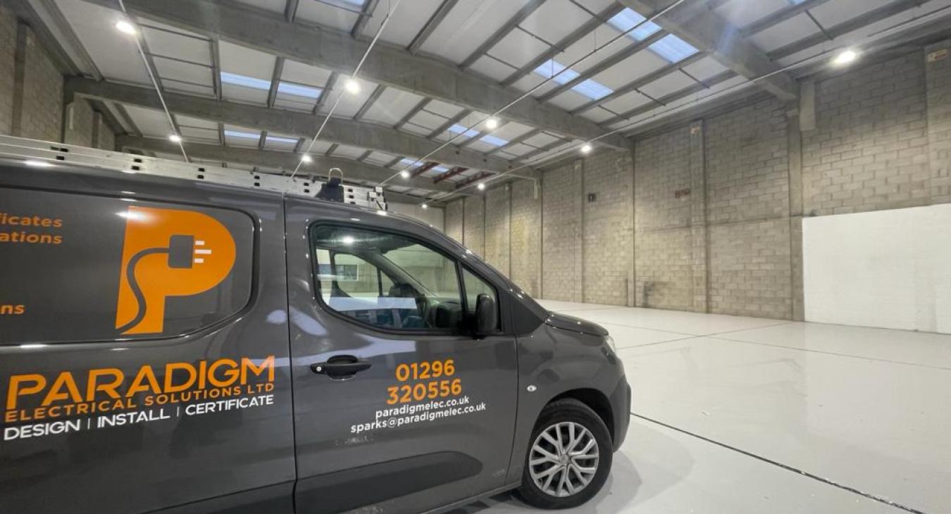 Industrial Lighting Electrician in Aylesbury - Paradigm Electrical Solutions