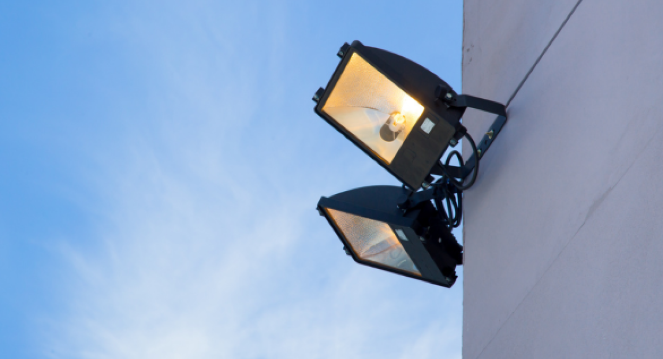 Security Lighting for Businesses - paradigm Electrical Solutions, Aylesbury